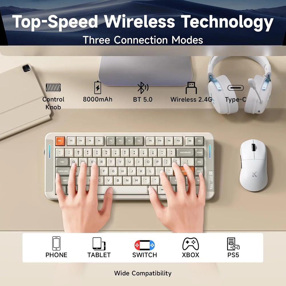 MCHOSE X75 V2 — Embedded Multimedia Knob