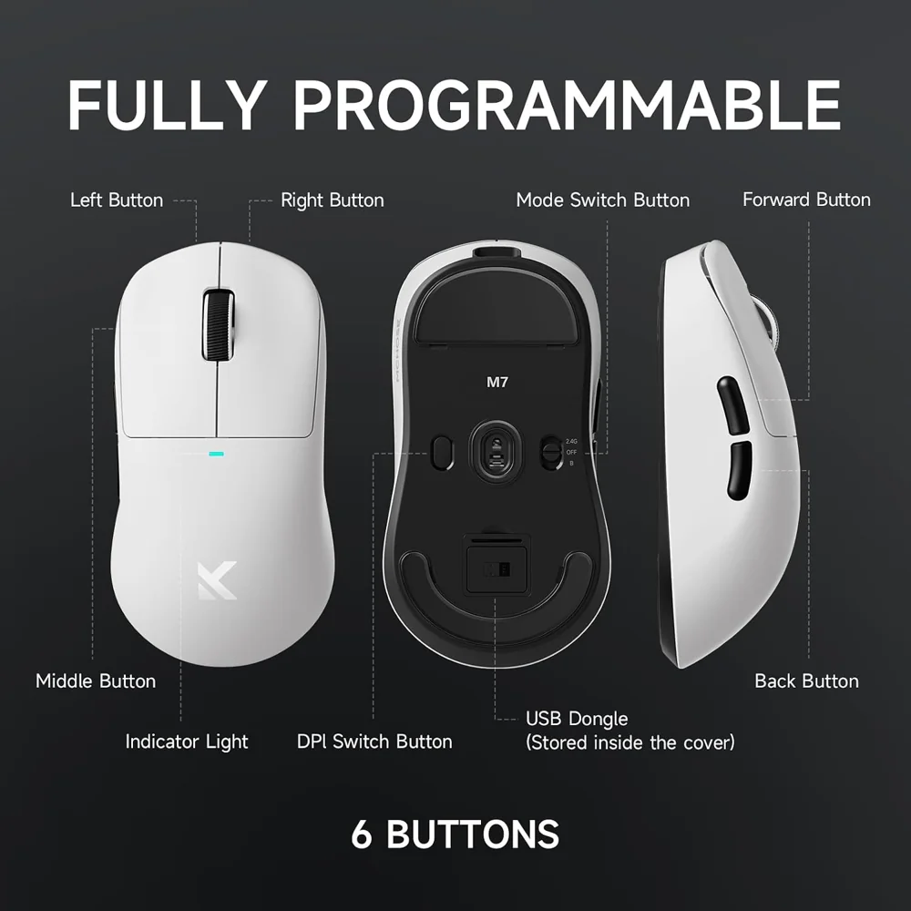 MCHOSE M7 — TOPSPEED Wireless Technology