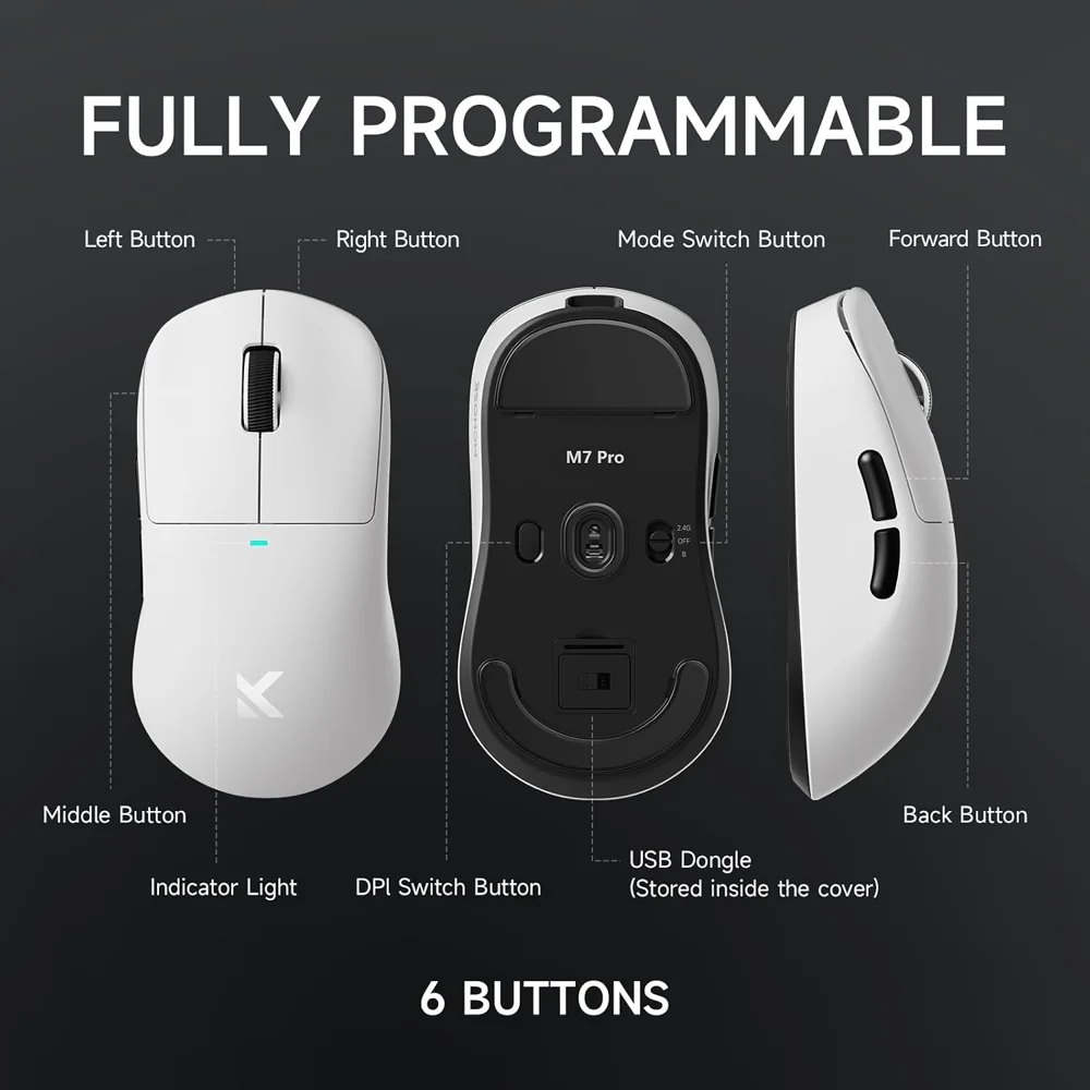 MCHOSE M7 Pro — TOPSPEED Wireless Technology