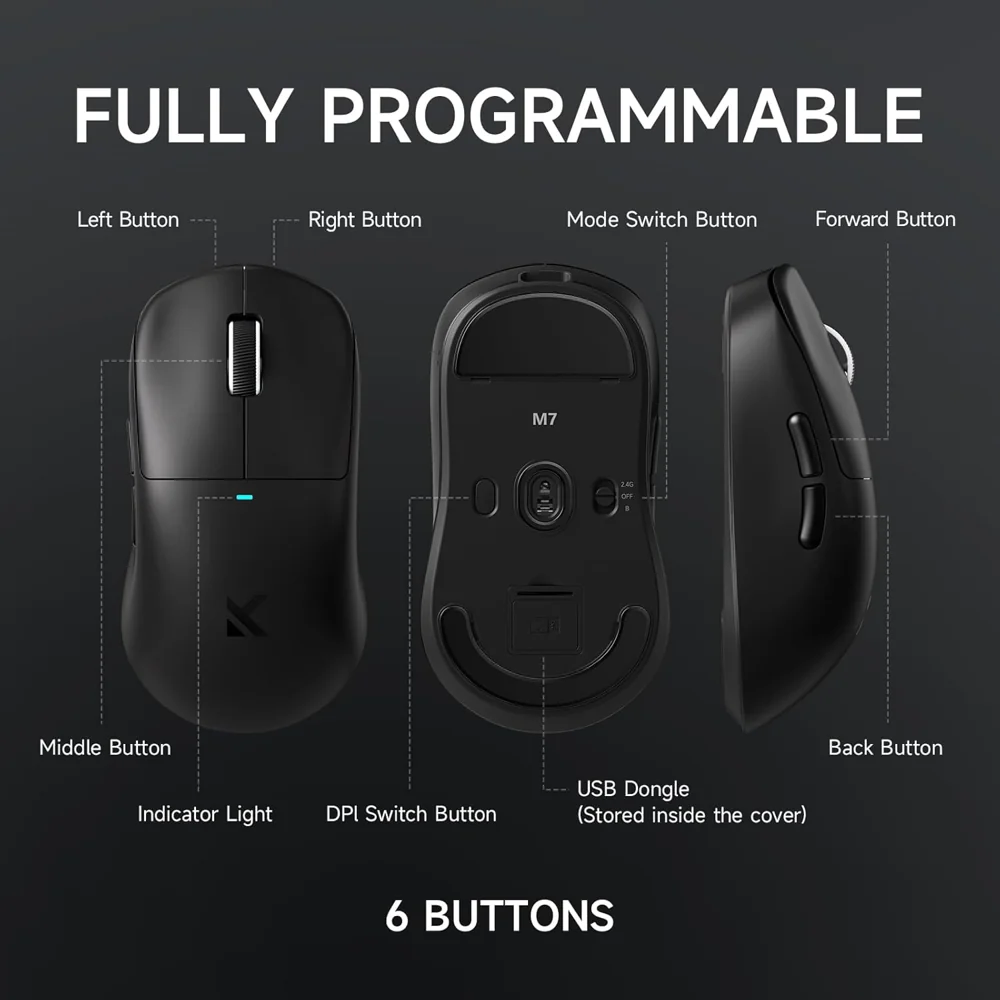 MCHOSE M7 Ultra — TOPSPEED Wireless Technology